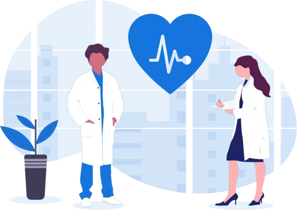 Fachada o sala de espera del centro médico Cefem, transmitiendo profesionalismo y confianza.