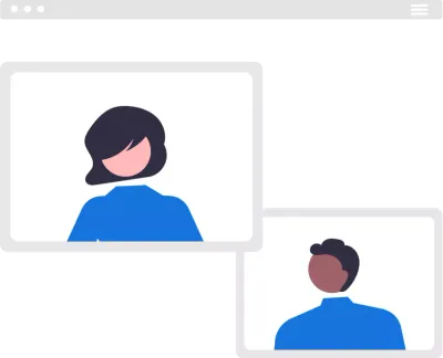 Collage de imágenes o íconos representando diversas especialidades médicas como pediatría, urología y ginecología.